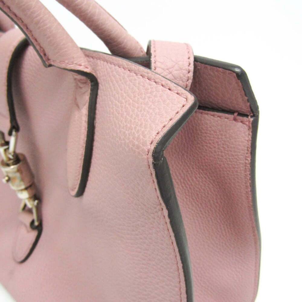 GUCCI Authentic Pink Leather Jackie Shoulder Bag - Picture 8 of 16